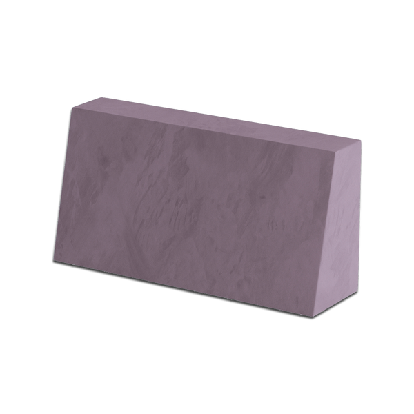 Skrå ryghynde på mål i velour - Grape - S6007..