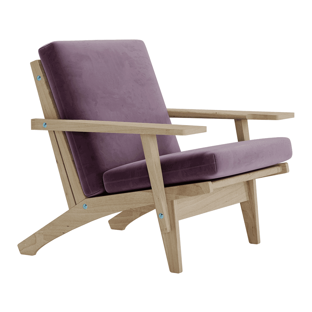 Se billede i fuld skærm Hyndesæt til Wegner GE 370 i velour