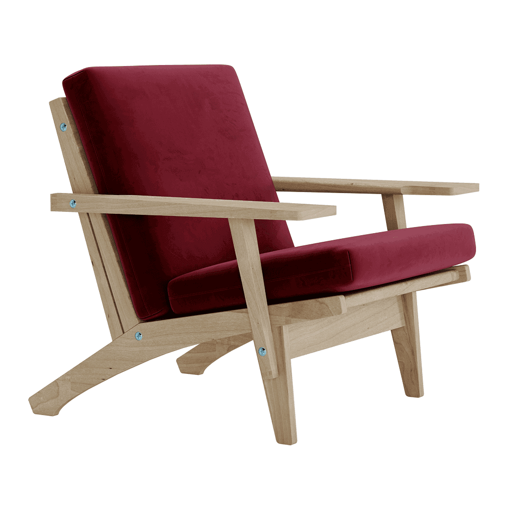 Se billede i fuld skærm Hyndesæt til Wegner GE 370 i velour