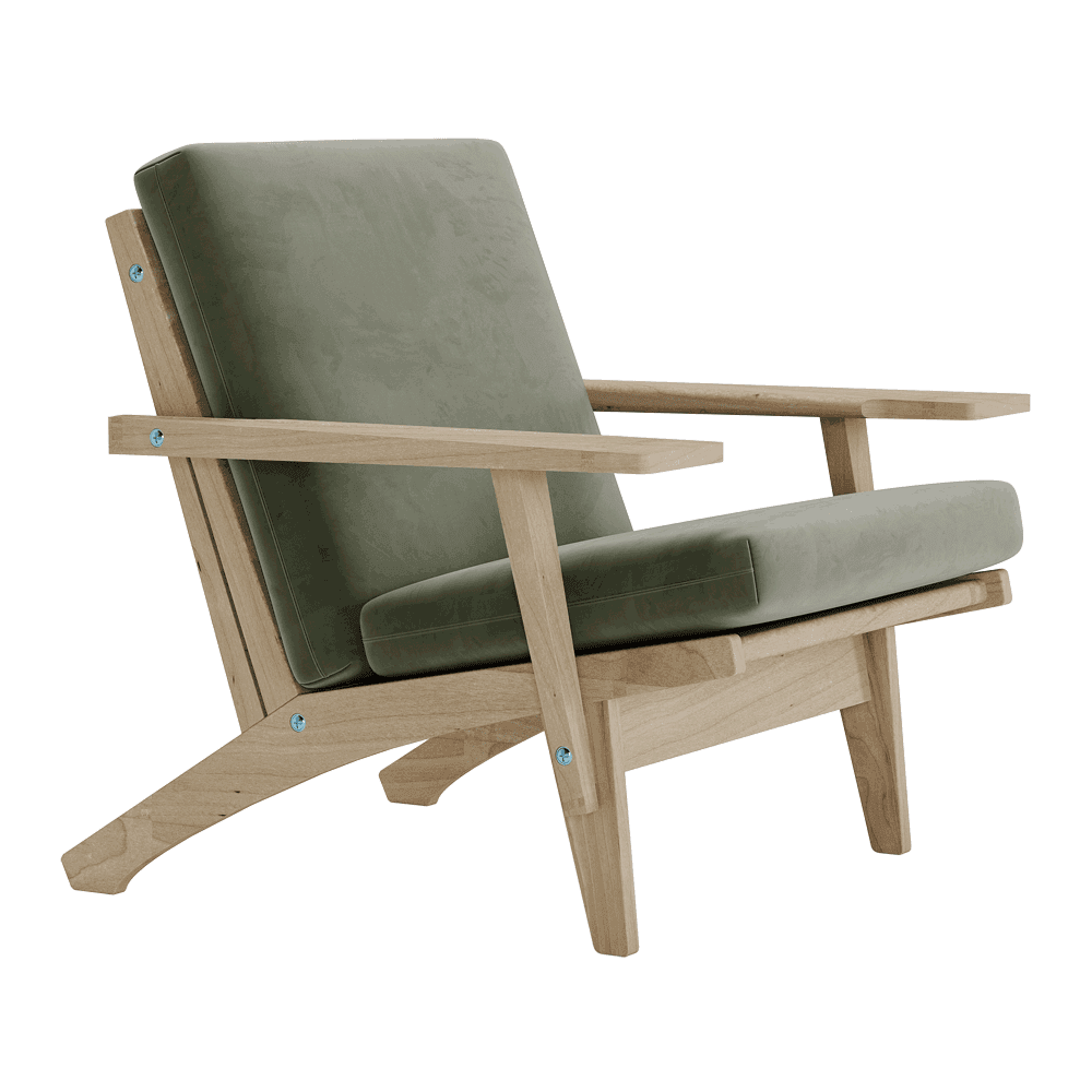 Se billede i fuld skærm Hyndesæt til Wegner GE 370 i velour