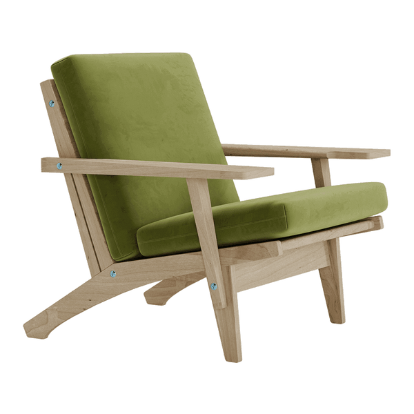 Siddehynde på mål i velour - Olive - S6020.
