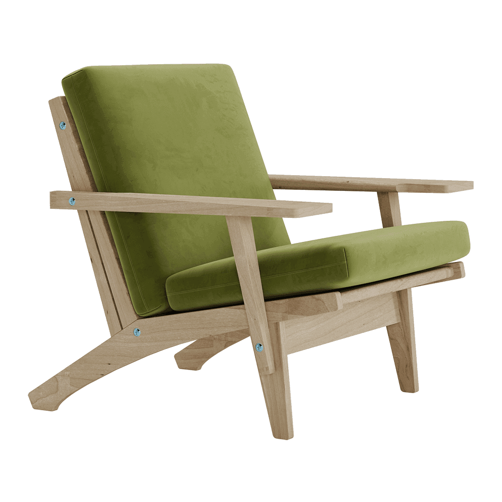 Se billede i fuld skærm Hyndesæt til Wegner GE 370 i velour