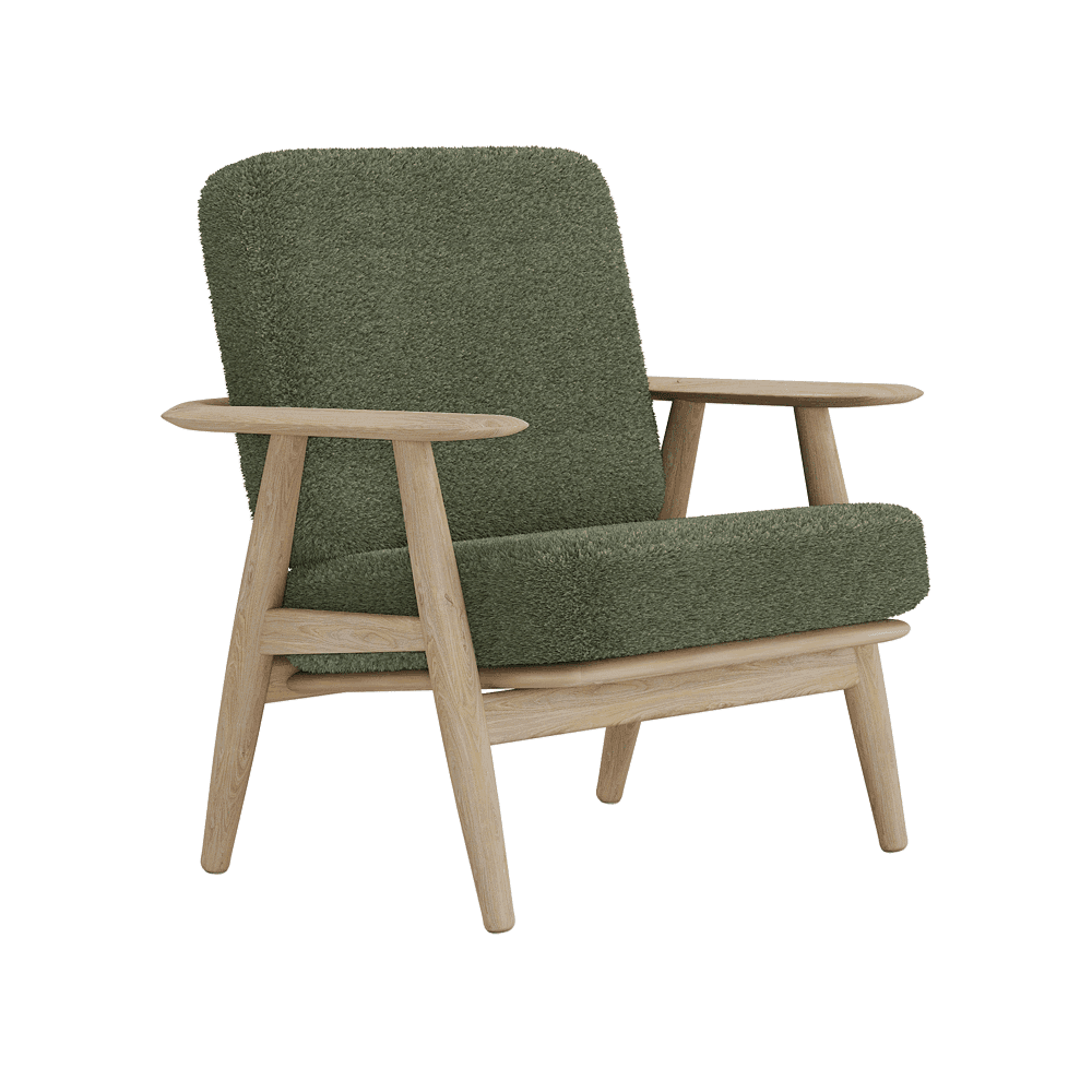 View image full screen Hyndesæt til Wegner GE 240/290 i bouclé