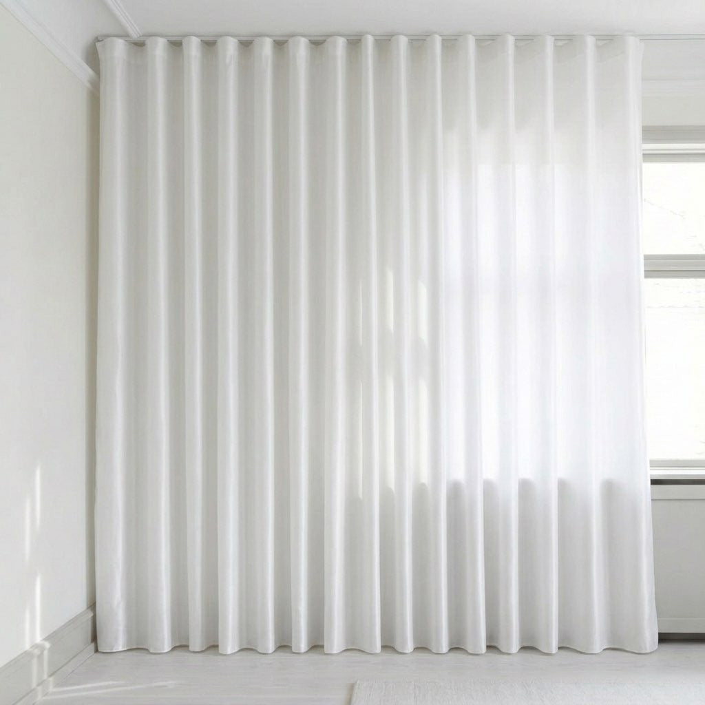 Se billede i fuld skærm Transparent gardin på mål – Silva