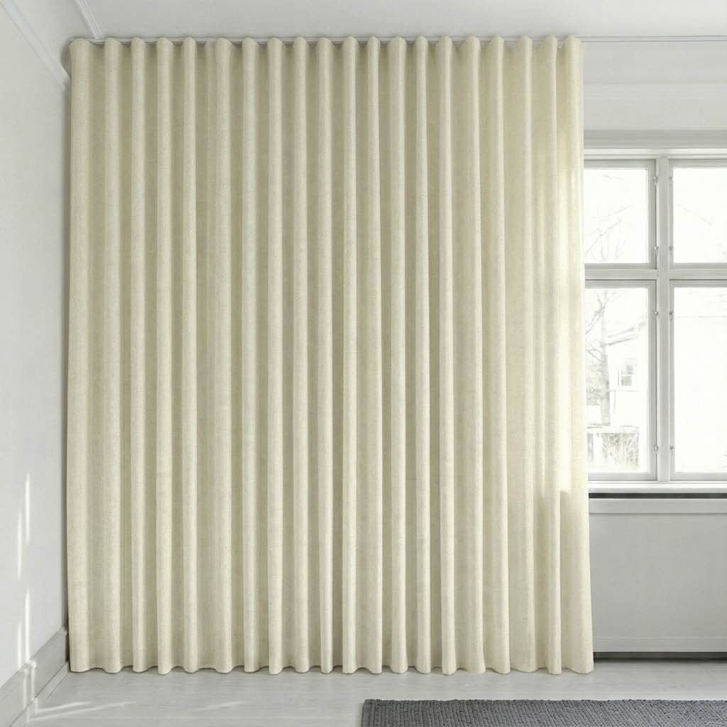 View image full screen Semitransparent gardin på mål – Rooma