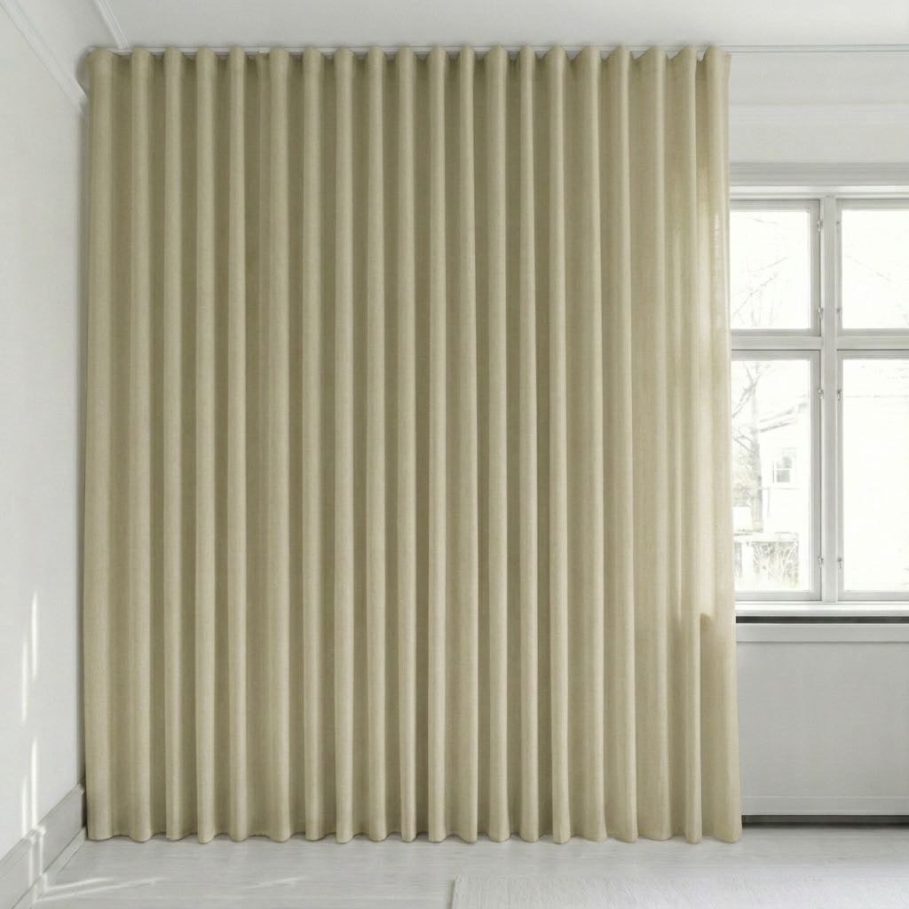 View image full screen Semitransparent gardin på mål – Rooma