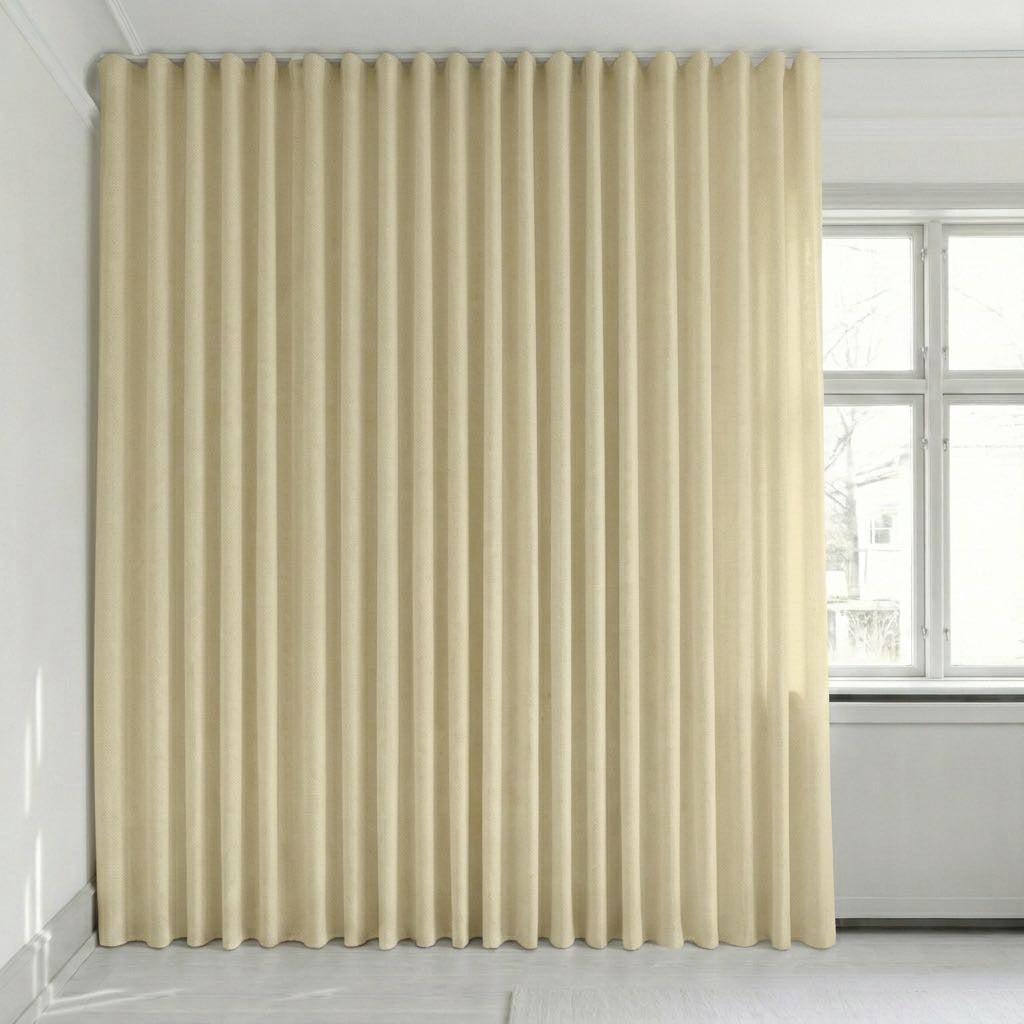 View image full screen Semitransparent gardin på mål – Rooma