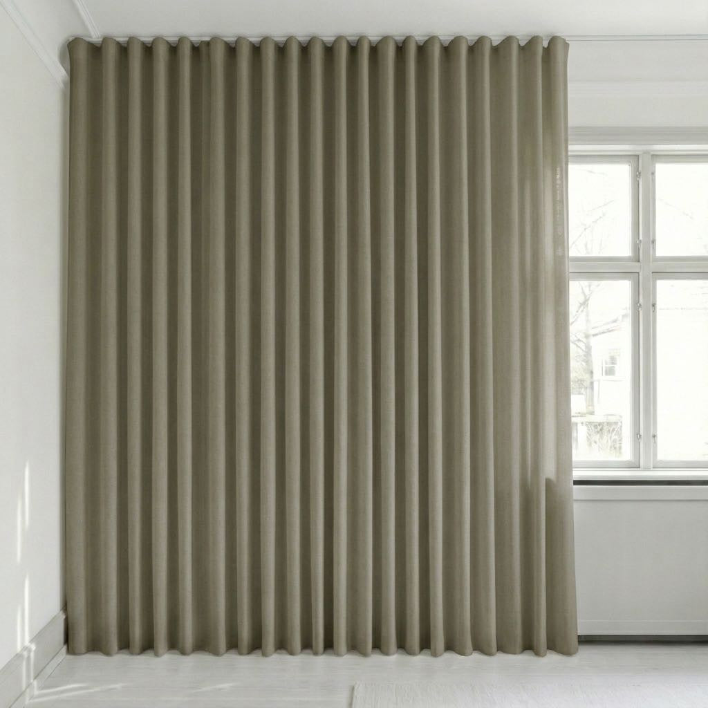 View image full screen Semitransparent gardin på mål – Rooma