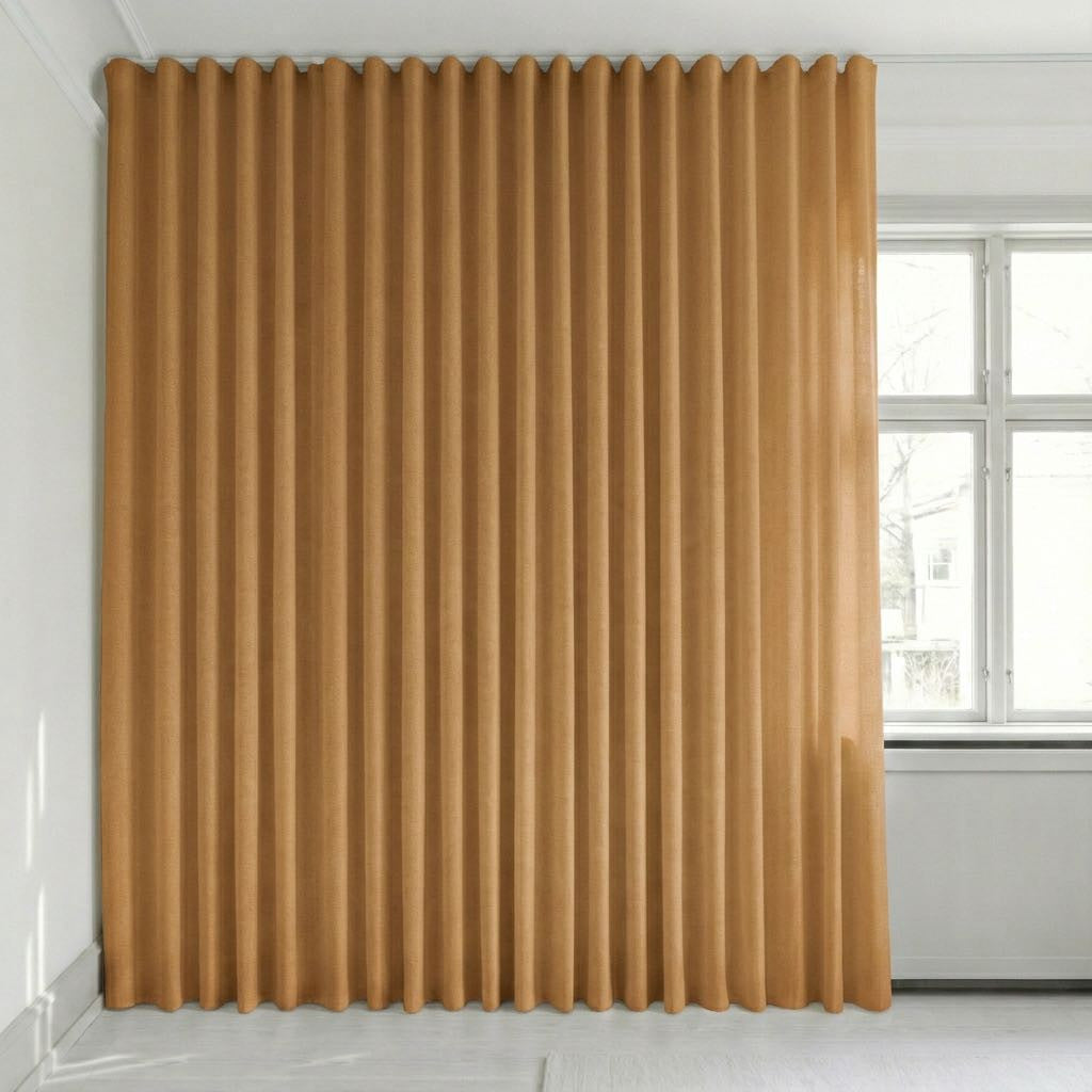 View image full screen Semitransparent gardin på mål – Rooma