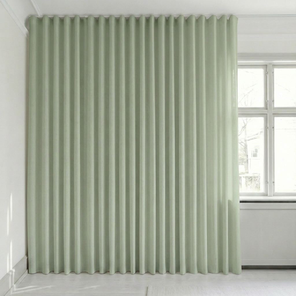 View image full screen Semitransparent gardin på mål – Rooma