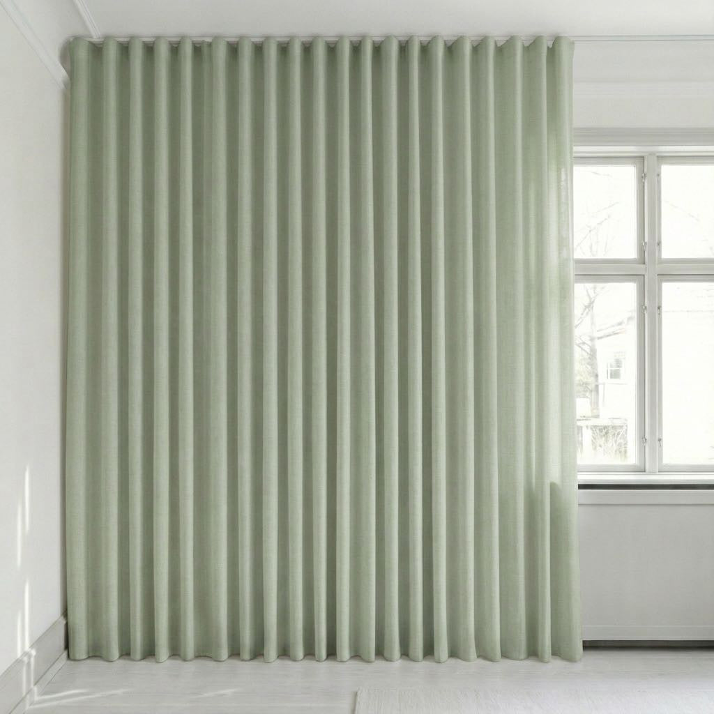 View image full screen Semitransparent gardin på mål – Rooma