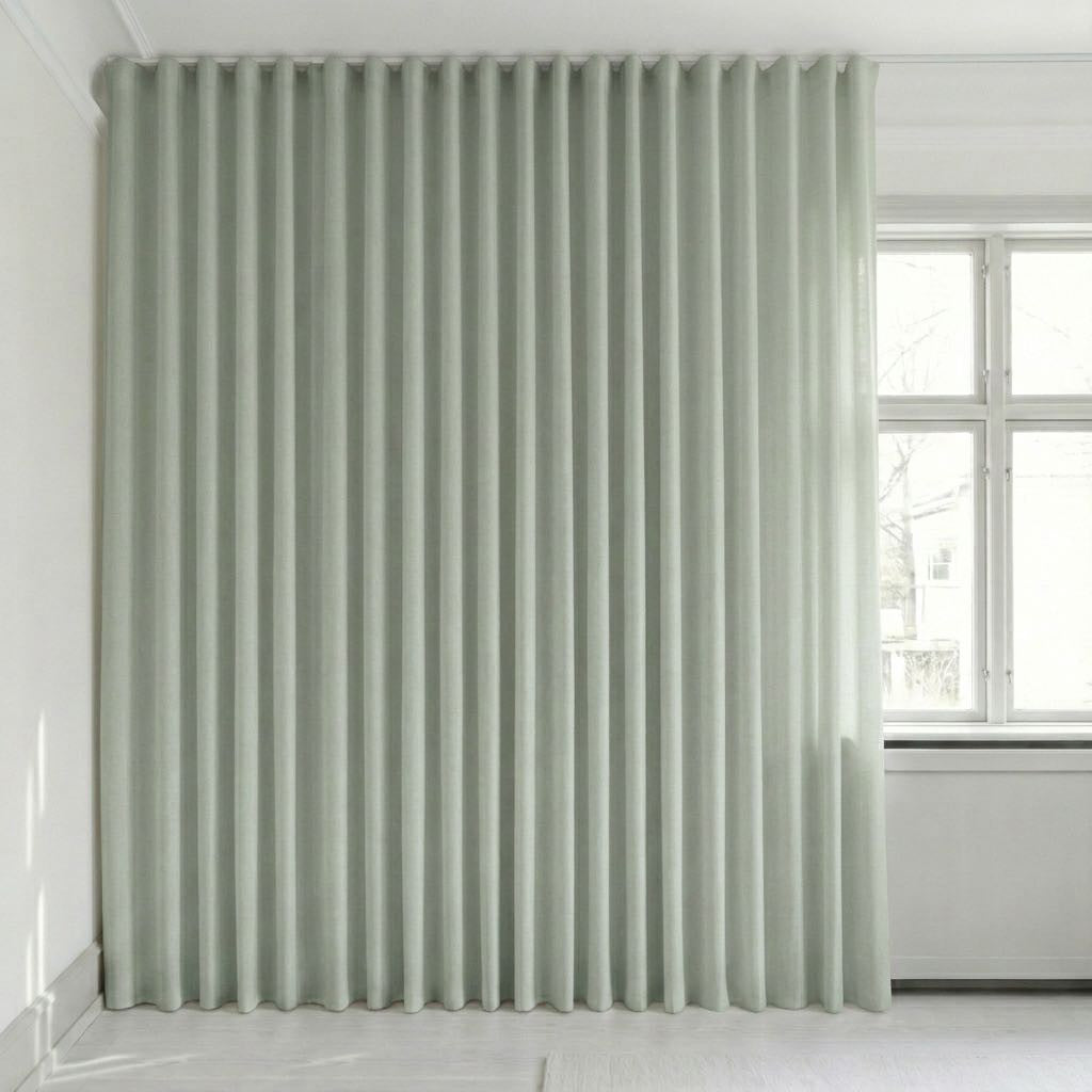 View image full screen Semitransparent gardin på mål – Rooma