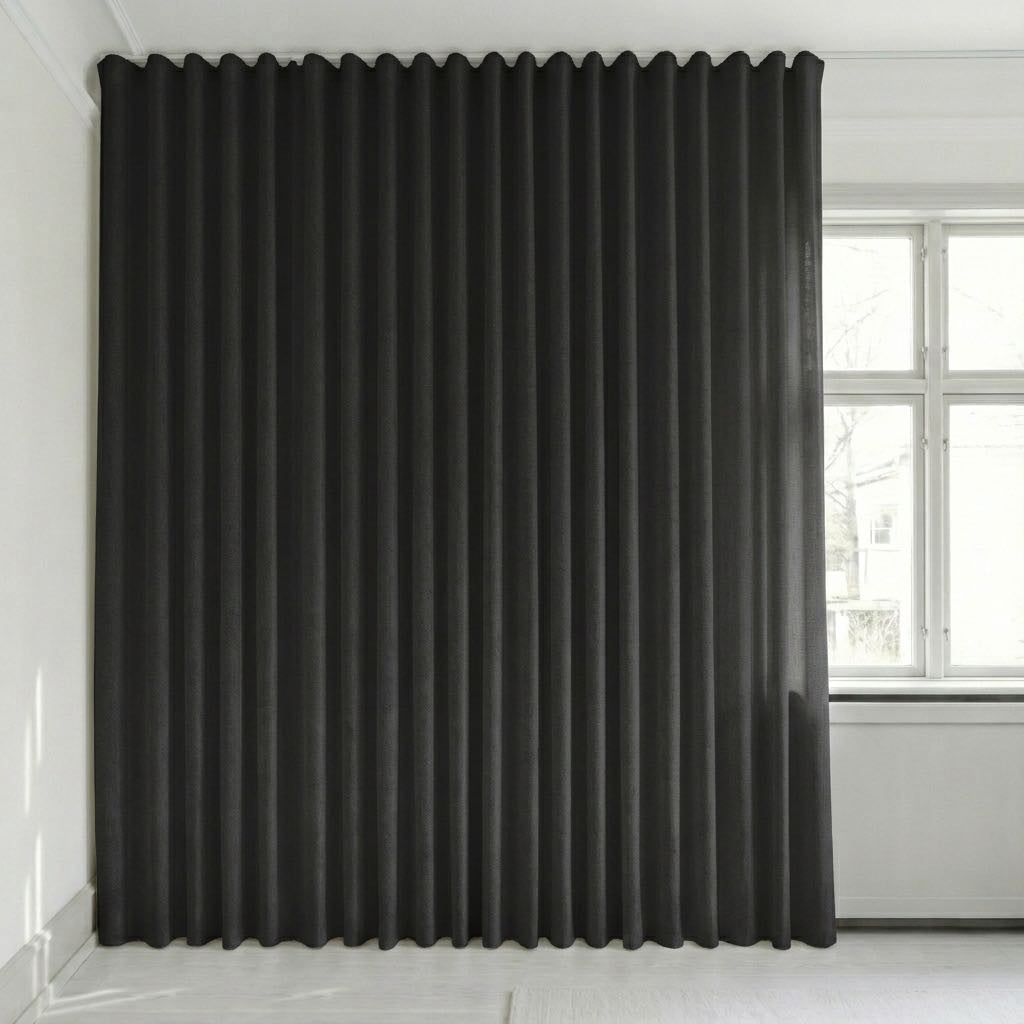 View image full screen Semitransparent gardin på mål – Rooma