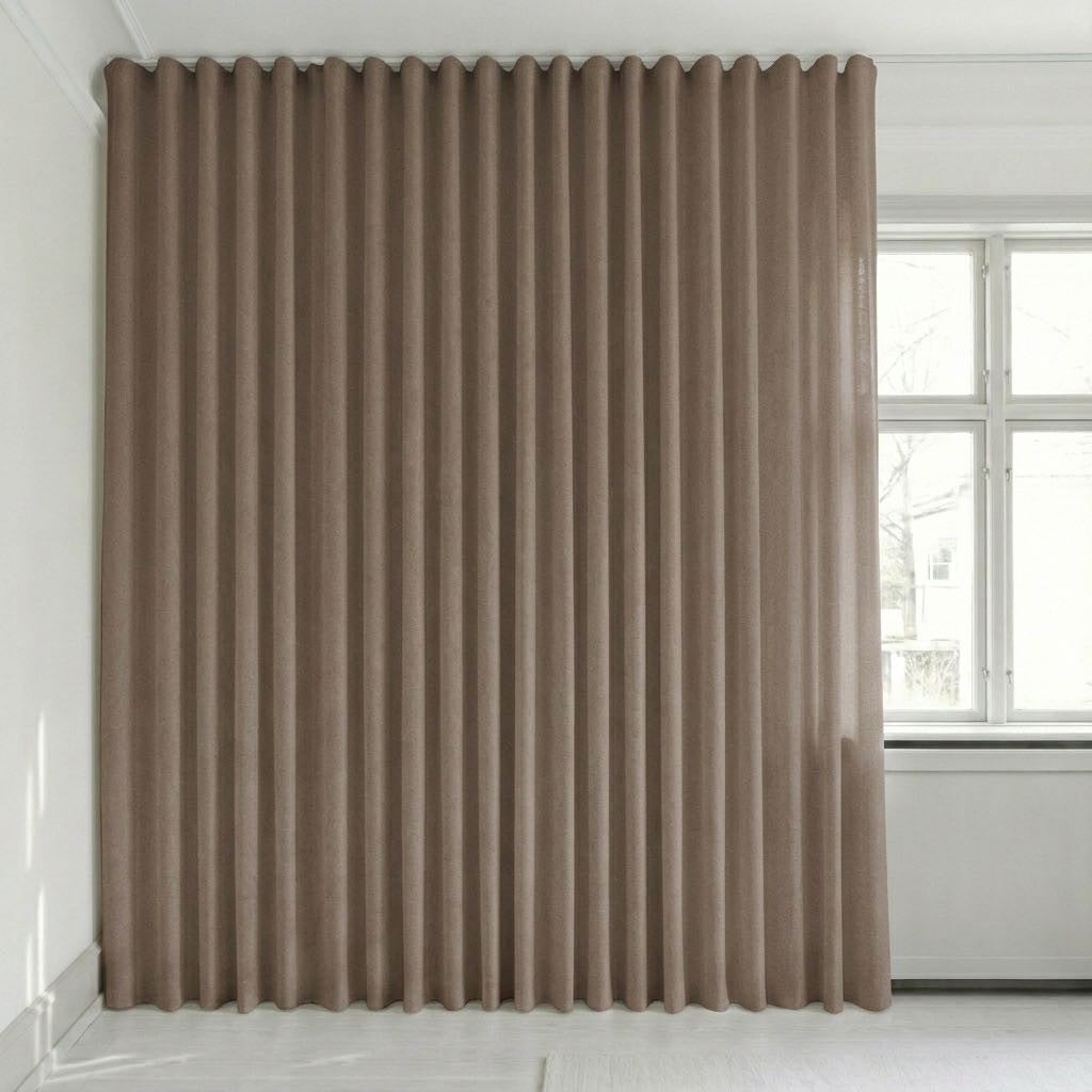 View image full screen Semitransparent gardin på mål – Rina