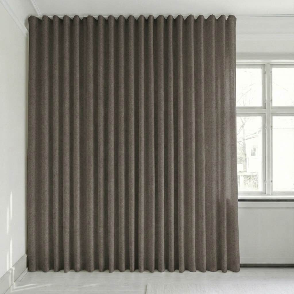 View image full screen Semitransparent gardin på mål – Rina