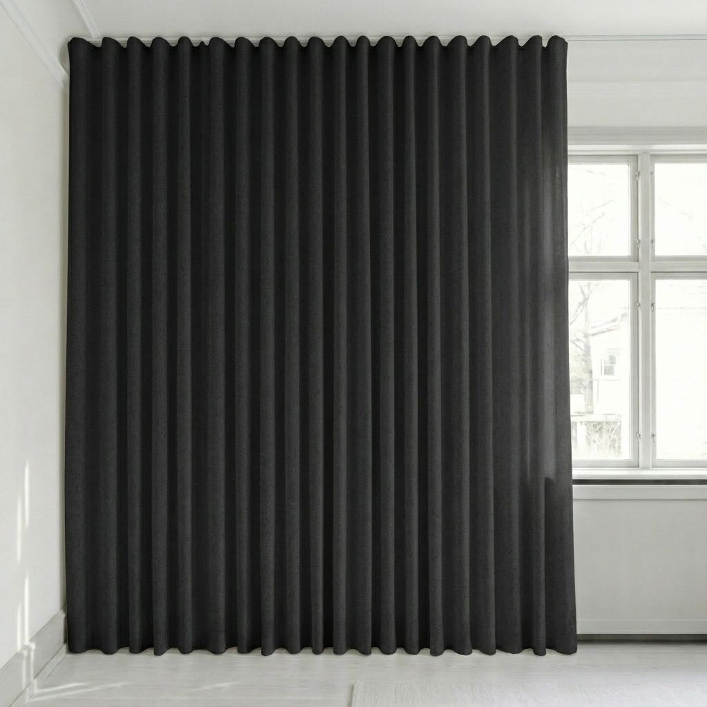 View image full screen Semitransparent gardin på mål – Rina