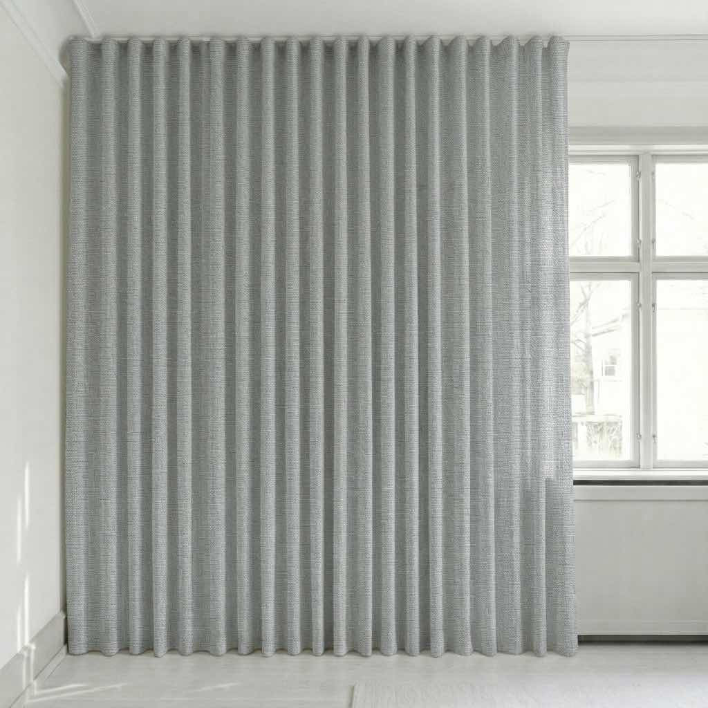 Se billede i fuld skærm Semitransparent gardin på mål – Disa