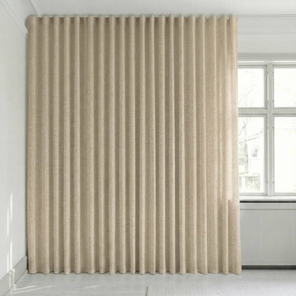 View image full screen Semitransparent gardin på mål – Disa