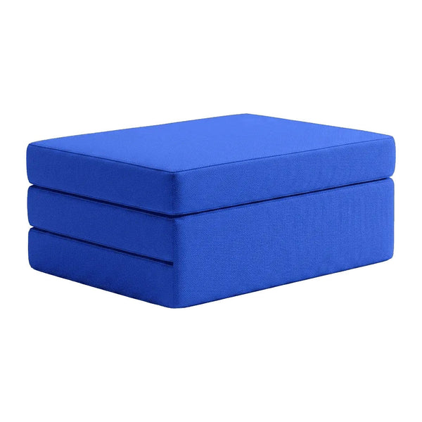 Foldemadras på mål i Sunproof - Indigo - S5211