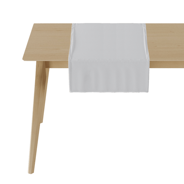 Bomuldsbordløber på mål, 220 g - White - D1000-