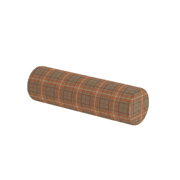 Cylinderhynde på mål i mønstret uld - Peach Glow - S7204´