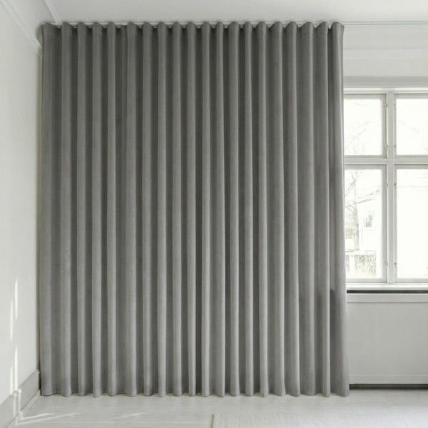 Velourgardin på mål – Bris - Graphite Gray - C2621