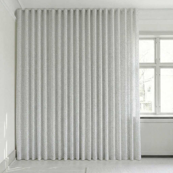 Semitransparent gardin på mål – Disa - Platinum Gray - C2407
