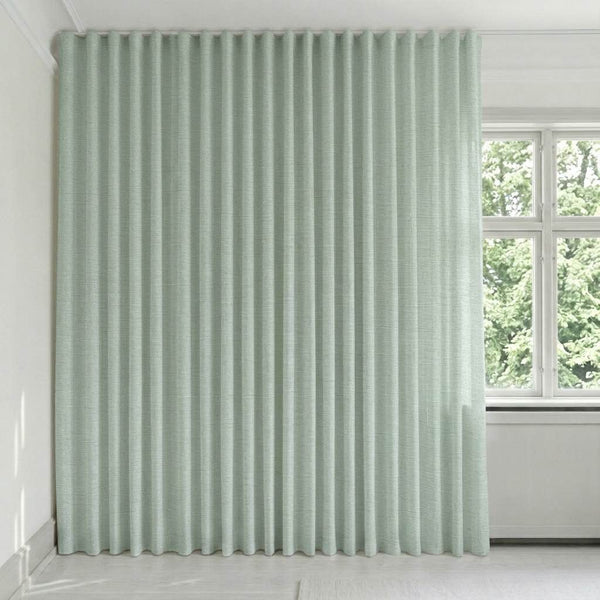 Semitransparent gardin på mål – Disa - Aqua - C2412