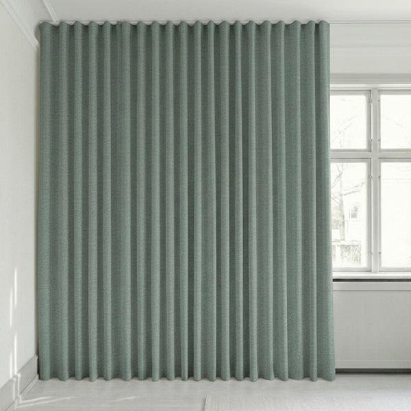 Mørklægningsgardin på mål – Klint - Steel Blue - C3011