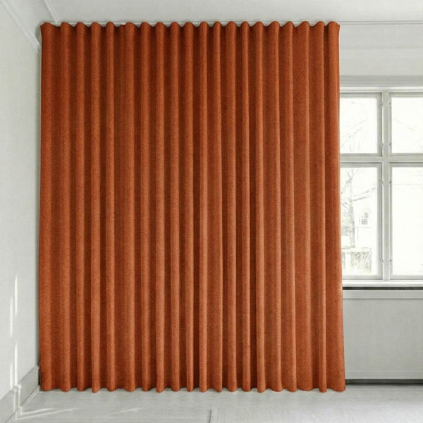 Dimout-gardin på mål – Nysk - Rust - C2920