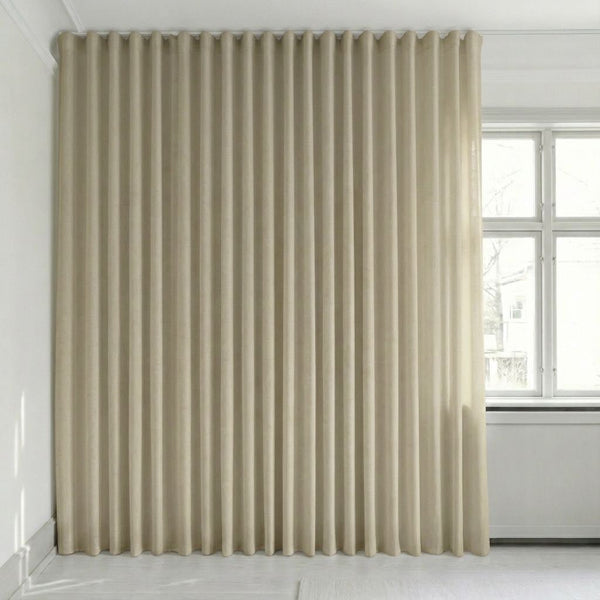 Semitransparent gardin på mål – Rooma - Pebble - C1608
