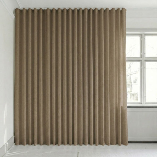 Semitransparent gardin på mål – Rooma - Mink - C1619