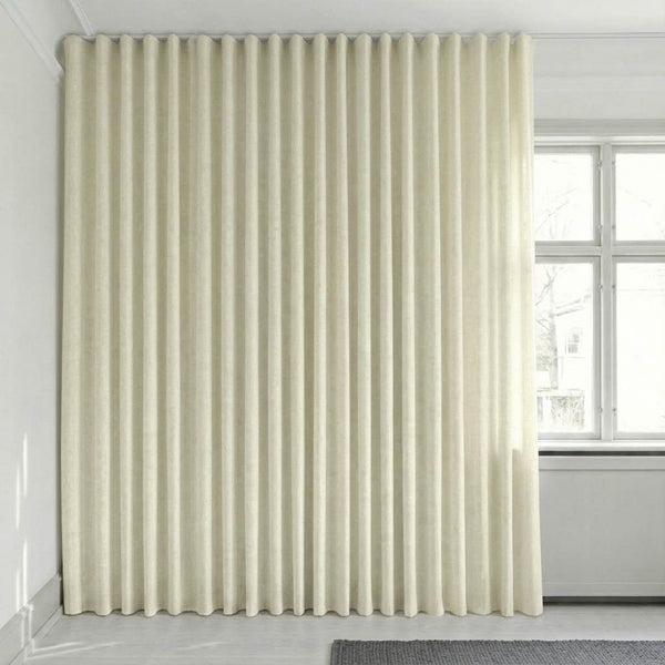 Semitransparent gardin på mål – Rooma - Silver - C1603