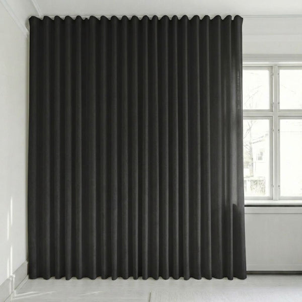 Semitransparent gardin på mål – Rooma - Onyx - C1646