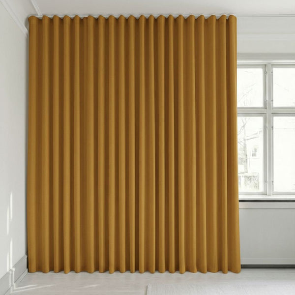 Mørklægningsgardin på mål – Sola - Goldenrod - C3206