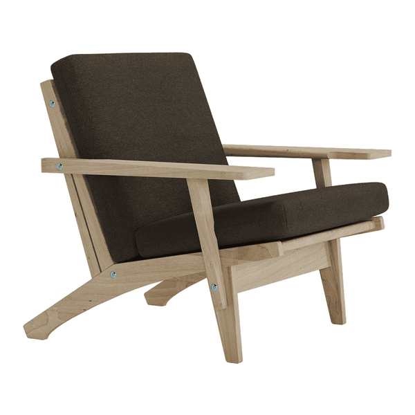 Hyndesæt til Wegner GE 370 i uld - Brun - S7002.