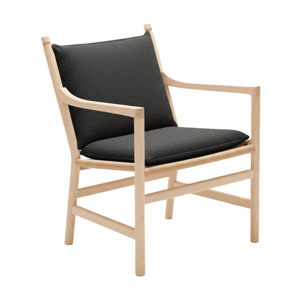 Hyndesæt til Wegner CH44 i uld - Charcoal - S7013