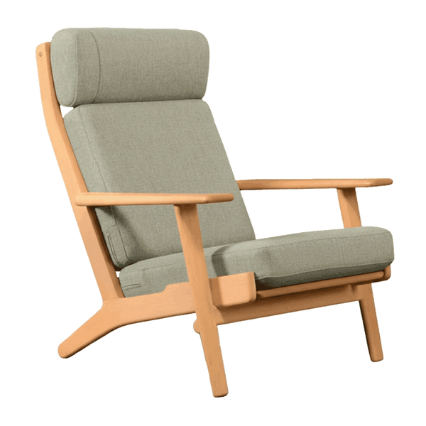 Hyndesæt til Wegner GE 290A i uld - Light grey - S7011