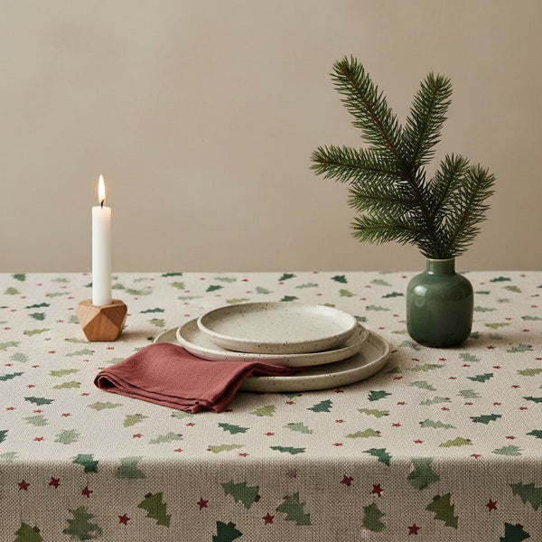Juledug med motiv - Xmas Tree