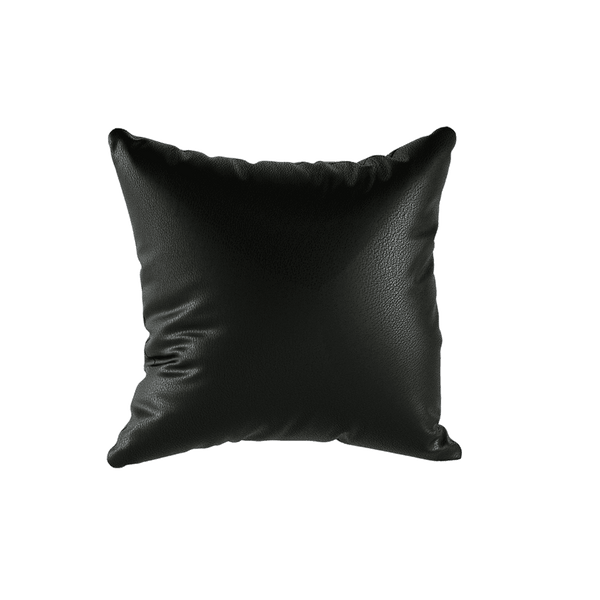 Læderpude på mål - Black - S3003'