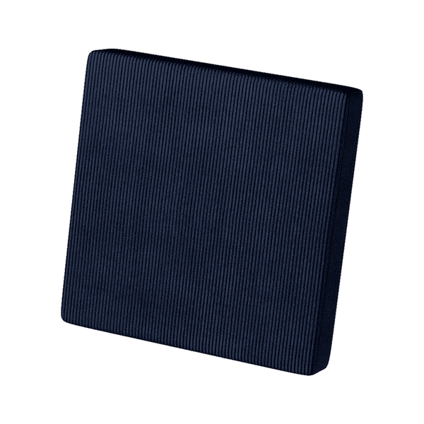 Ryghynde på mål i velvet - Denim - S2509-