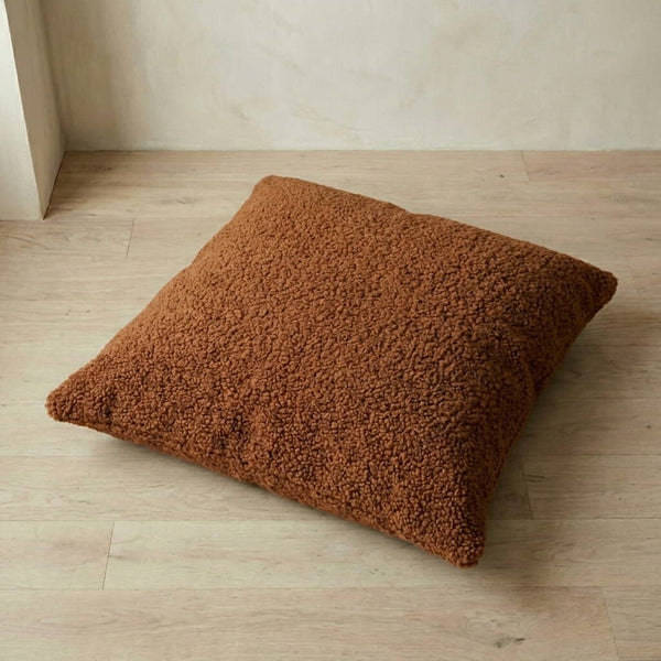 Ryghynde på mål i bouclé - Pumpkin Spice - S2002"