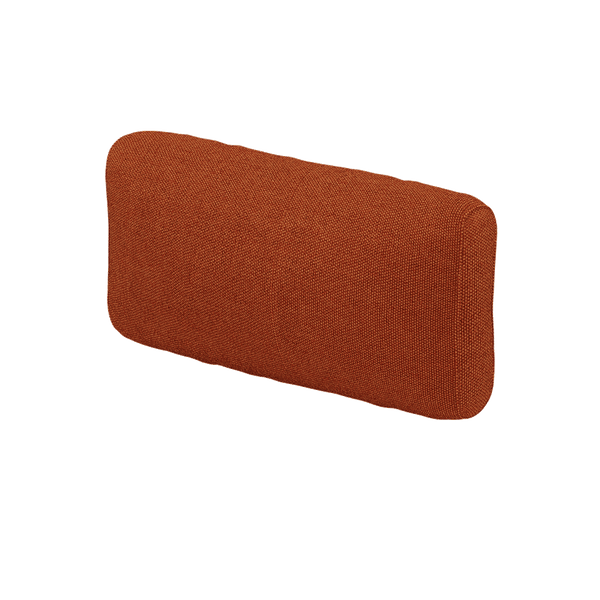 Blød ryghynde på mål i Cosy - Rust - S8108.
