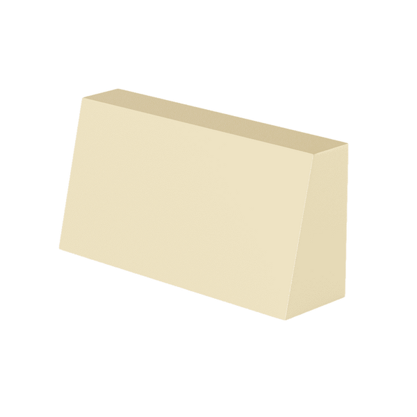 Skrå ryghynde på mål i kunstlæder - Butternut - S3101