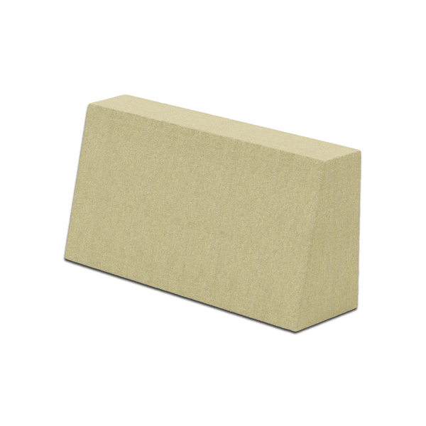 Skrå ryghynde på mål i uld - Beige - S7000-