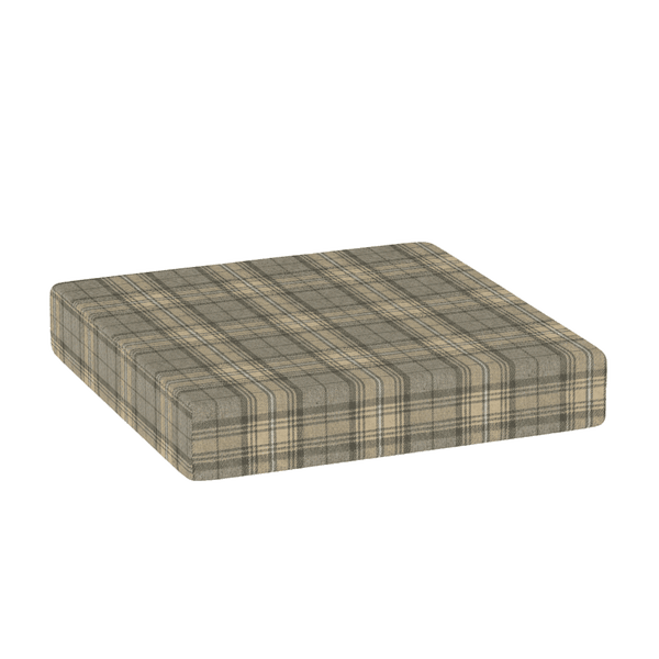 Mønstret uldhynde på mål - Frosted Cocoa - S7202