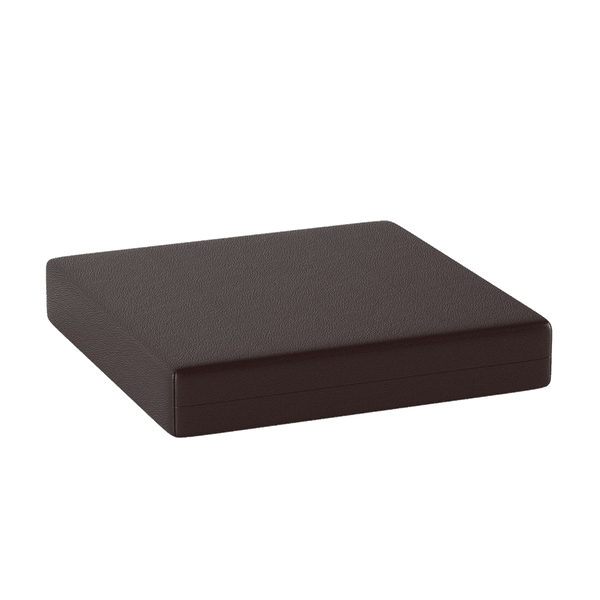 Siddehynde på mål i kunstlæder - Chocolate - S3106