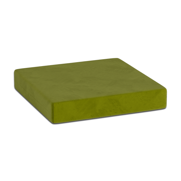 Siddehynde på mål i velour - Olive - S6020.
