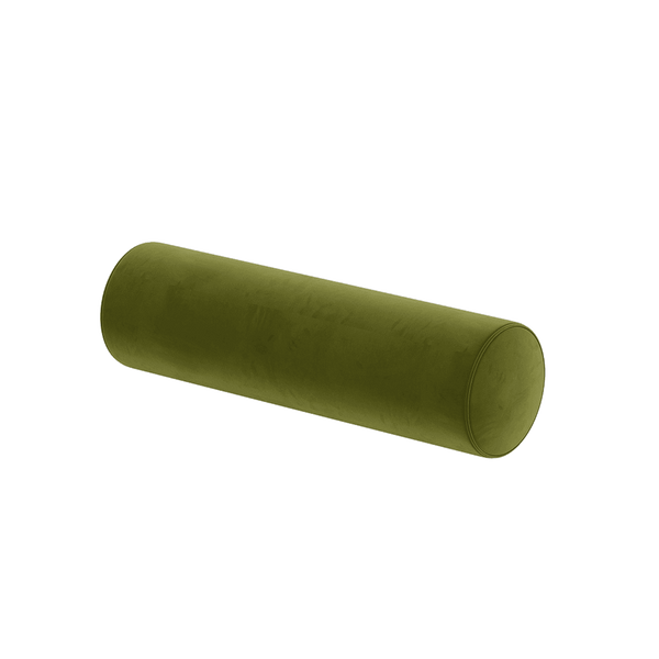 Cylinderhynde på mål i velour - Olive - S6020,