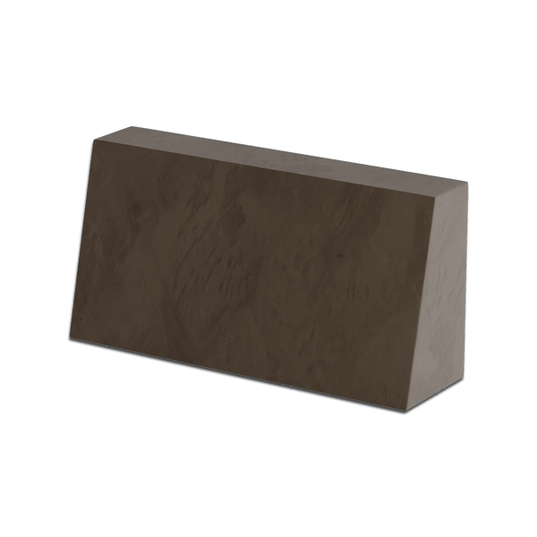 Skrå ryghynde på mål i velour - Deep gray - S6013..